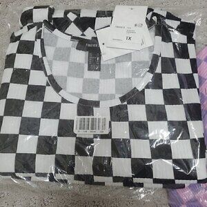 Forever 21 plus Ribbed Knit biker short set NEW size 1X